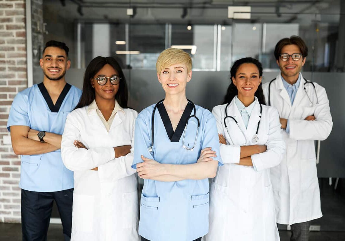 hospital-team Group of medical professionals